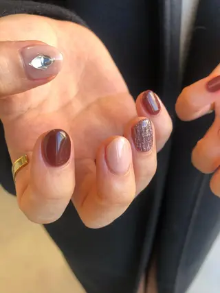 ネイル ワンホン・韓国系 natsumiのネイルデザイン