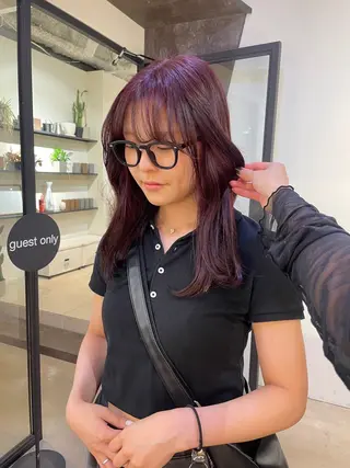 カラー シイナ /札幌美容師のヘアスタイル