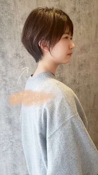 ショート FOCUS北小金所属・🤍山岸 彩花🤍のヘアスタイル