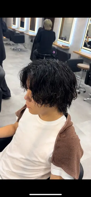 パーマ メンズ 【札幌メンズ特化】 つばさ🔥のヘアスタイル