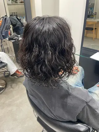 パーマ メンズ fifth神宮前 HIN★T★のヘアスタイル