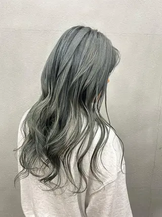 ロング カラー N/デザインカラー 🌿ナギのヘアスタイル