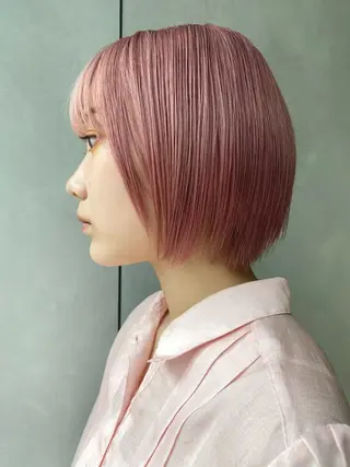 ショート カラー M IIのヘアスタイル