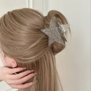 セミロング カラー ガーリーstyle ❤︎misaki🏹のヘアスタイル