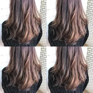 ロング カラー 口コミ評価4.9⭐︎ カワナベ マサシのヘアスタイル