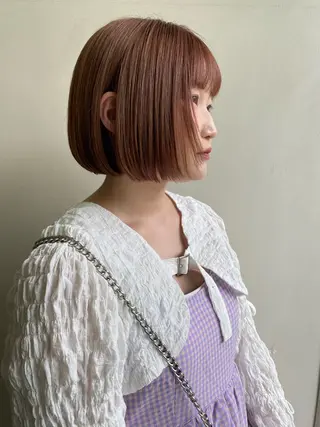 ショート sea's所属・ヒラカホ/矢場町/ ブリーチ/似合わせのヘアスタイル