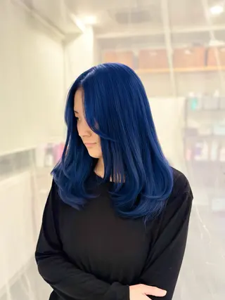 ロング カラー GaKu/ハイトーン /ブリーチ/カラーのヘアスタイル