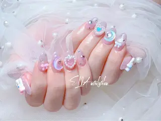 ミディアム ELIA【エリア】 nailsalonのネイルデザイン
