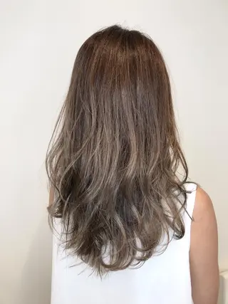 ミディアム カラー ハイライト/髪質改善 ✂️十河祐輝のヘアスタイル