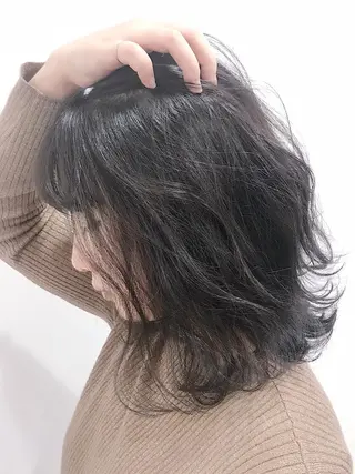 ミディアム カラー WATARU🔥／ 外国人風ハイライトのヘアスタイル