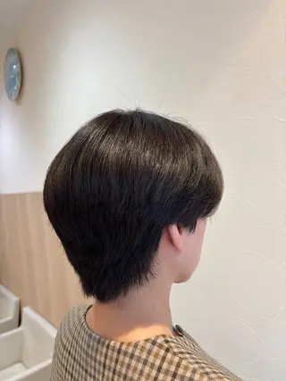 ショート カラー 本多 剛大のヘアスタイル