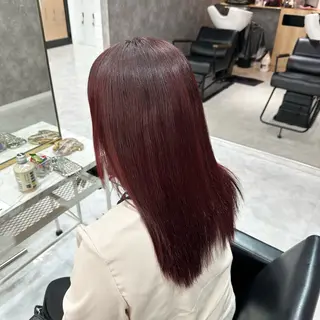 ロング カラー 💎艶々ハイトーン MOE💍🤍のヘアスタイル