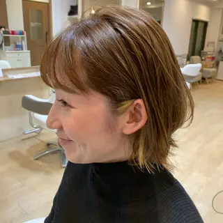 ショート カラー 畑中 康志のヘアスタイル