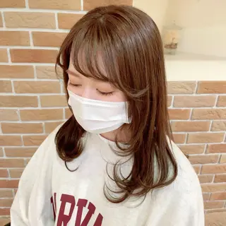 セミロング カラー ノーブル美容室イオン高橋店所属・鈴木 純子のヘアスタイル