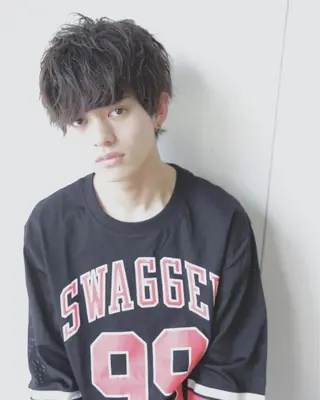 ショート メンズ メンズパーマの達人 🌟川内絵人のヘアスタイル