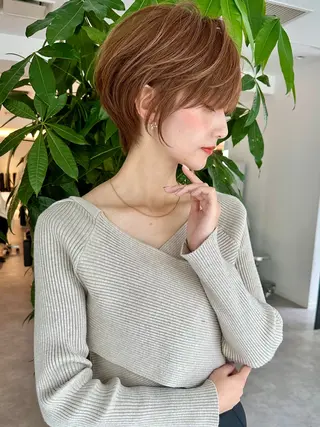 ショート 高橋 佳愛のヘアスタイル