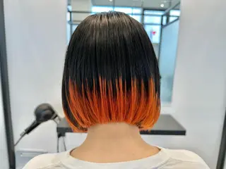 ショート SALOWIN心斎橋Suite店所属・ブリーチ毛にもできる 縮毛矯正|鷹司郎のヘアスタイル