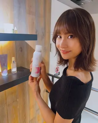 ミディアム カラー パーマ ヘアアレンジ メンズ 堀井 凌平のヘアスタイル