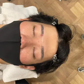 メンズ アイブロウ メンズ眉毛ワックス 青山英憲のヘアスタイル