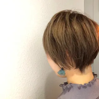 ショート カラー ✨terra✨佐伯 晋吾のヘアスタイル