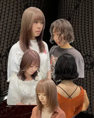 暖色レイヤー 🥀REIRIのヘアスタイル