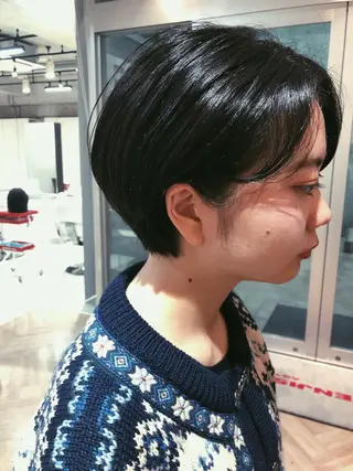 ショート renjishi所属・kaho.🌿 ショートヘア⭐️のヘアスタイル