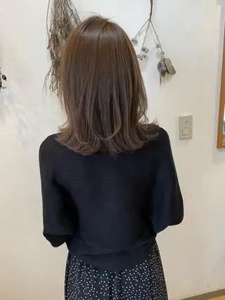 ミディアム カラー ショート、ボブ シマダマサトのヘアスタイル