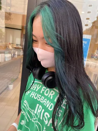 ロング カラー 🩵ANELA東口 齋藤琴音💚のマツエク・マツパデザイン