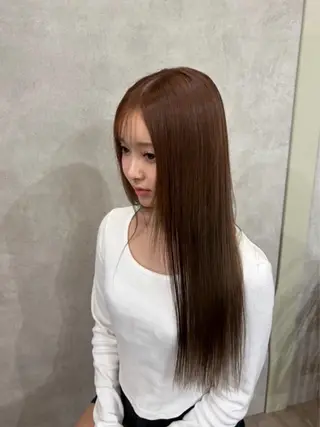 ロング カラー 影田 愛希のヘアスタイル