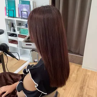 ロング カラー エイジングケア特化 美容師✂️山崎竜二のヘアスタイル