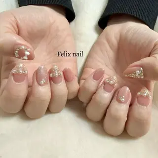ネイル フェリックスネイル 大人綺麗/トレンドのネイルデザイン