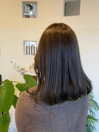 ミディアム カラー 🌸小掛🌸 豊橋外国人風カラーのヘアスタイル