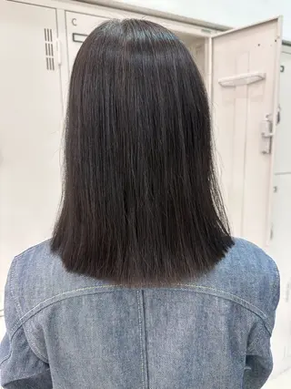 セミロング パーマ 伊佐 愛のヘアスタイル