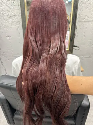 ロング カラー ヘアアレンジ 久米 治仁のヘアスタイル