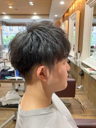 ショート メンズ TAYA 心斎橋所属・山本 聖真のヘアスタイル
