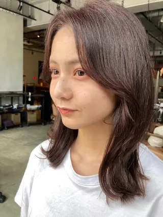 セミロング カラー mit by tree吉祥寺所属・パーソナルカラー 美容師國分優太のその他イメージ