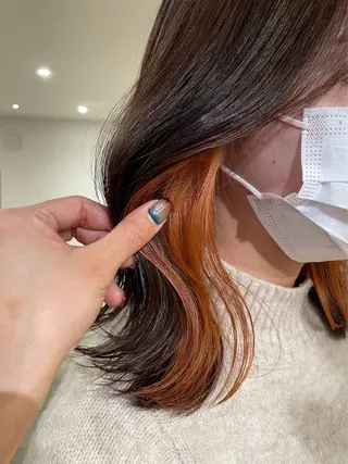 カラー 髙橋 美妃のヘアスタイル