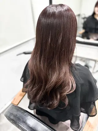 ロング カラー pizzicato pacto所属・おおさと えみのヘアスタイル