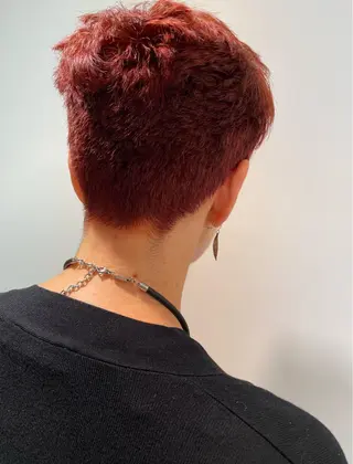 カラー scene自由が丘所属・自由が丘/メンズ/ ボブ/田丸のヘアスタイル