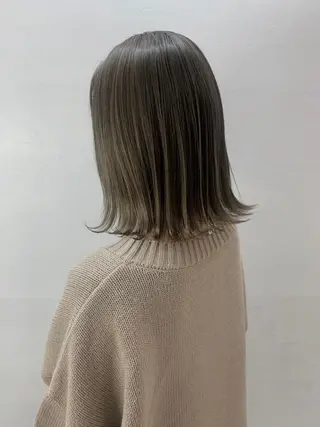 ミディアム 田中大星 /ボブ 縮毛矯正のヘアスタイル