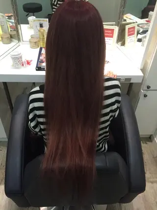 ロング カラー ✨推し活カラー💜 MISAKIのヘアスタイル