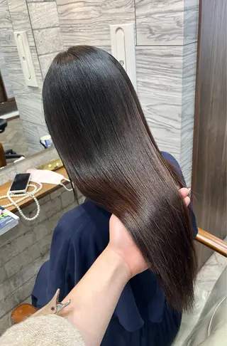 ロング 橋本 桂のヘアスタイル