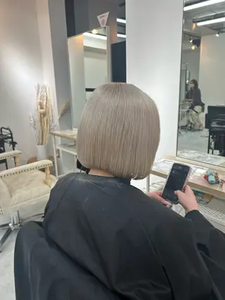 ショート カラー 🥀YUIHA🥀 テザインカラー♥のヘアスタイル