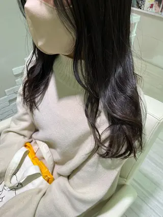 ロング 坂口 愛のヘアスタイル