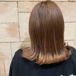 ミディアム JUNYA 海外ガールヘアのヘアスタイル