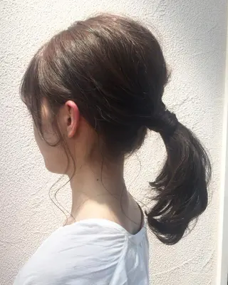 セミロング カラー ヘアアレンジ Neolive Cava 相模大野店所属・sola: neoliveのヘアスタイル