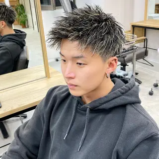 ショート カラー メンズ DIECE所属・渋谷【メンズ特化】 レンのヘアスタイル