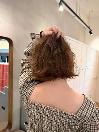 ショート カラー ❤️アヤカ Wカラー ボブ レイヤー❤️のヘアスタイル