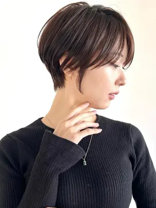 ショート ショート/ボブ/縮毛 三上達大のヘアスタイル