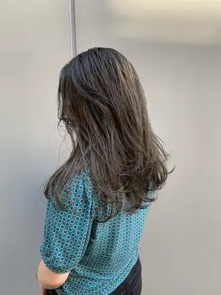 セミロング カラー 🤍柔らかhair 🤍Kazu 🐩のヘアスタイル